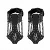 OUCH! SKULLS & BONES HANDCUFFS W/ SKULLS & CHAINS BLACK main