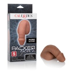 PACKER GEAR 5IN SILICONE PENIS BROWN main