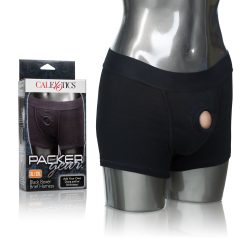 PACKER GEAR BLACK BOXER BRIEF HARNESS XL/2XL main