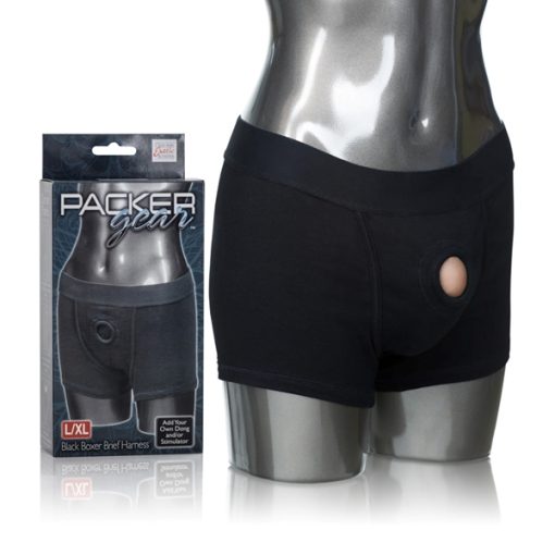 PACKER GEAR BLACK BOXER HARNESS L/XL main