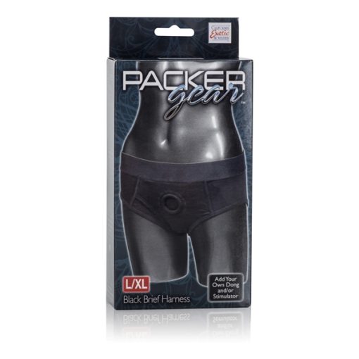 PACKER GEAR BLACK BRIEF HARNESS L/XL details