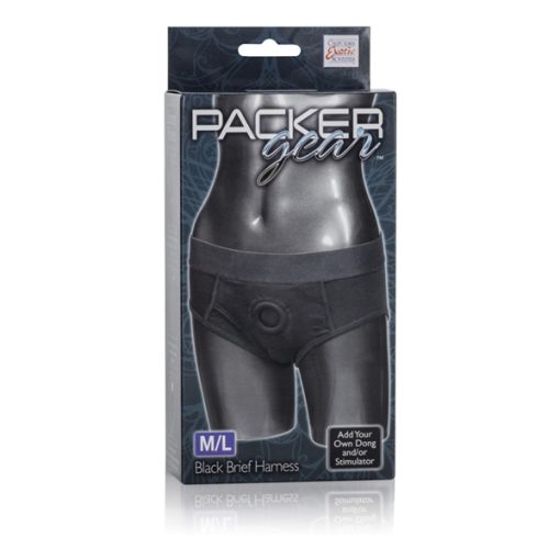 PACKER GEAR BLACK BRIEF HARNESS M/L details