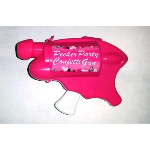 PARTY PECKER CONFETTI GUN back