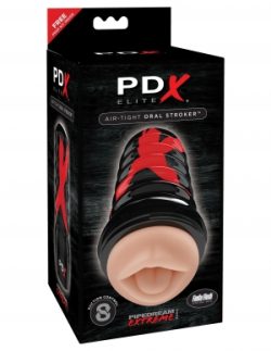 PDX ELITE AIR TIGHT ORAL STROKER main