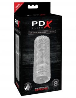 PDX ELITE EZ GRIP STROKER CLEAR main