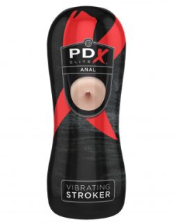 PDX ELITE VIBRATING ANAL STROKER main