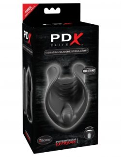 PDX ELITE VIBRATING SILICONE STIMULATOR main