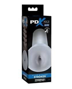 PDX MALE PUMP AND DUMP STROKER CLEAR main