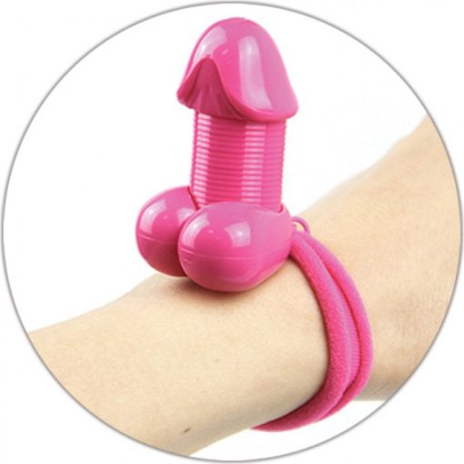 PECKER LASTICK HAIR TIE PINK details