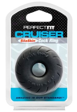 PERFECT FIT SILISKIN CRUISER RING 2.5 BLACK " main