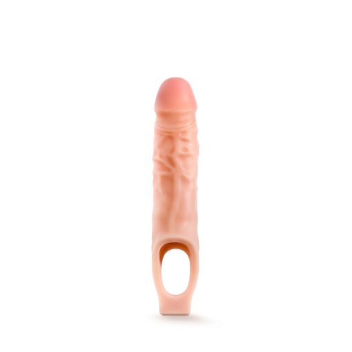 PERFORMANCE 9IN COCK SHEATH PENIS EXTENDER VANILLA back