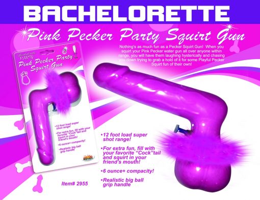 PINK PECKER PARTY SQUIRT GUN main