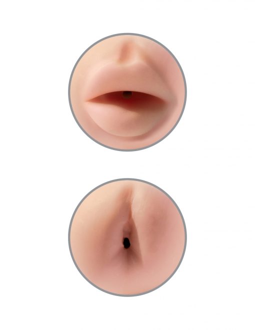 PIPEDREAM EXTREME TIGHT GRIP MOUTH/ASS MASTURBATOR male Q