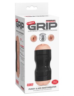 PIPEDREAM EXTREME TIGHT GRIP PUSSY/ASS MASTURBATOR main