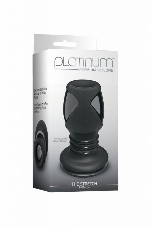 PLATINUM PREMIUM SILICONE STRETCH BLACK MED details