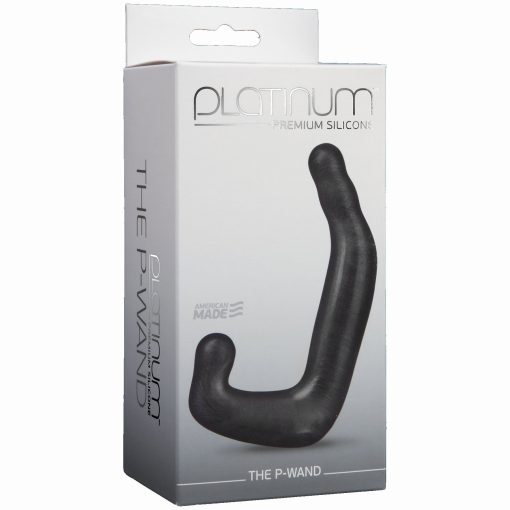 PLATINUM SILICONE P WAND CHARCOAL details