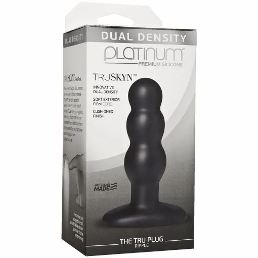 PLATINUM TRUSKYN TRU PLUG RIPPLE BLACK back