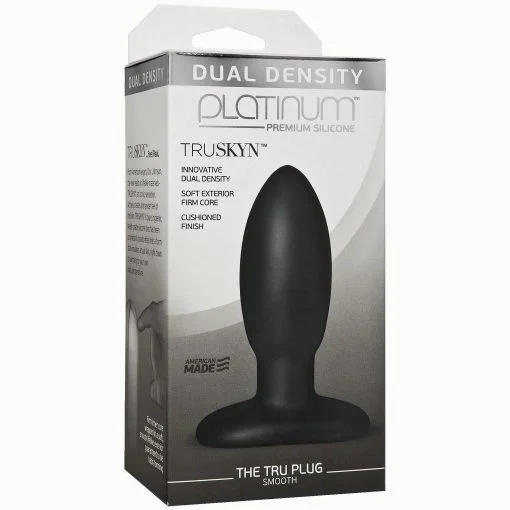 PLATINUM TRUSKYN TRU PLUG SMOOTH BLACK main