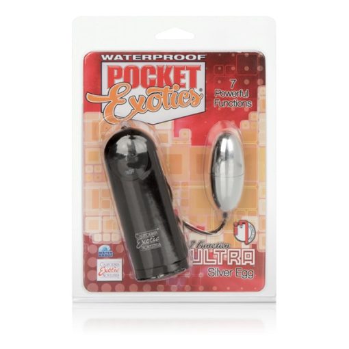 POCKET EXOTIC ULTRA SILVER EGG 7 FUNCTION male Q