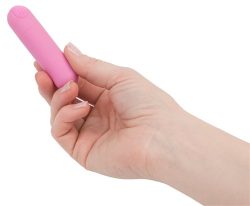 POWER BULLET ESSENTIAL 3.5IN RECHARGEABLE PINK (out mid Sept) male Q