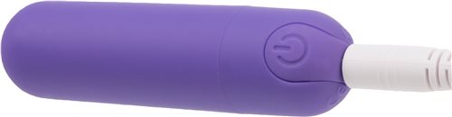POWER BULLET ESSENTIAL 3.5IN RECHARGEABLE PURPLE (out mid Sept) male Q