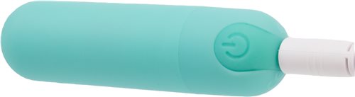 POWER BULLET ESSENTIAL 3.5IN RECHARGEABLE TEAL (out mid Sept) back