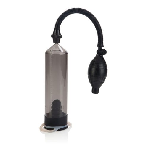 Precision pump with erection enhancer back