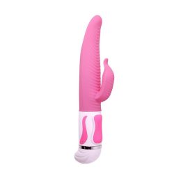 PRETTY LOVE ANTOINE RABBIT VIBRATOR SILICONE PINK main