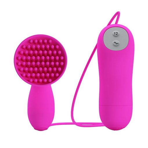 PRETTY LOVE BRADY CLITORAL VIBRATOR SILICONE FUCHSIA back