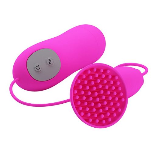 PRETTY LOVE BRADY CLITORAL VIBRATOR SILICONE FUCHSIA details