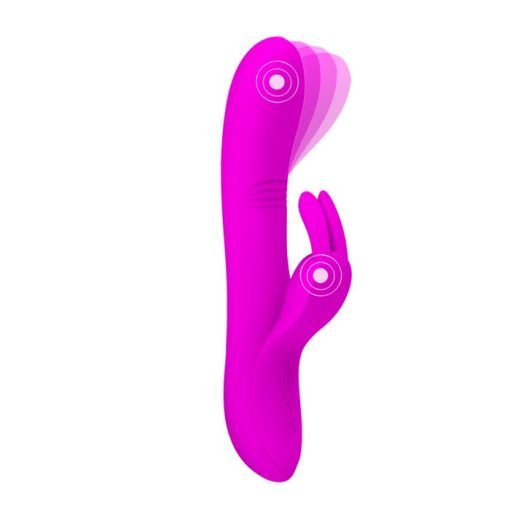 PRETTY LOVE DYLAN RABBIT VIBRATOR SILICONE male Q