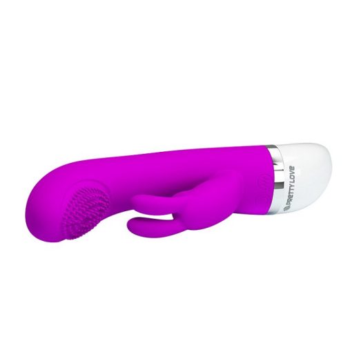 PRETTY LOVE SOG RABBIT VIBRATOR SILICONE PURPLE back