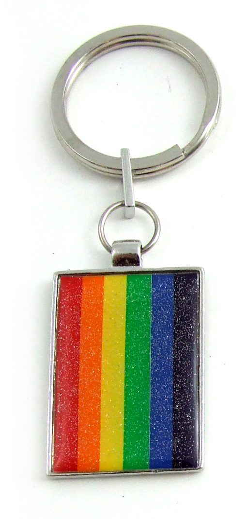 PRIDE KEY CHAIN FLAG back