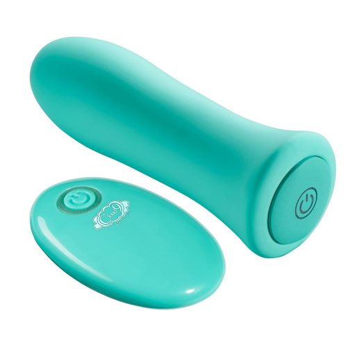 PRO SENSUAL POWER TOUCH BULLET W/ REMOTE CONTROL TEAL male Q