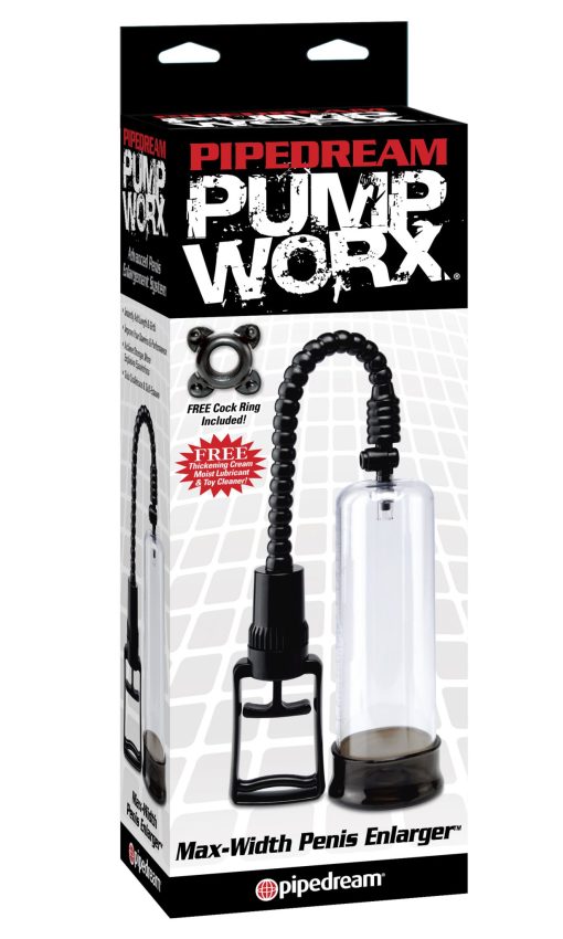 PUMP WORX MAX WIDTH PENIS ENLARGER details