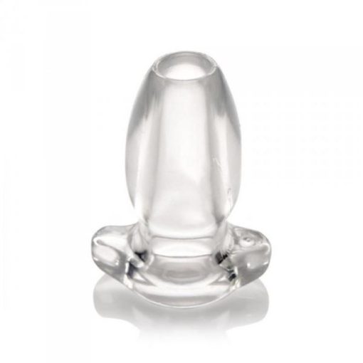 Peephole Clear Hollow Anal Plug Small Main