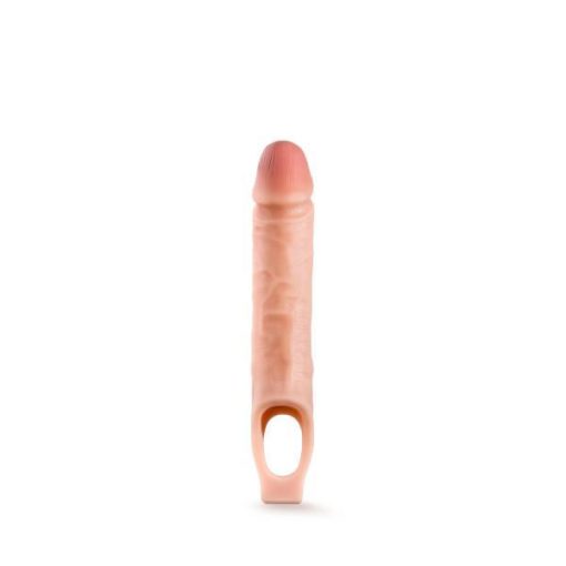 Performance 10 inches Cock Sheath Penis Extender Beige Main