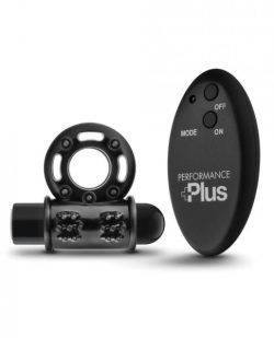 Performance Plus Thunder Vibrating Cock Ring Black Main