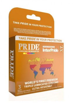 Pride XL Latex Condoms Pack of 3 Main