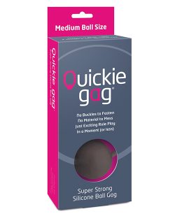 QUICKIE BALL GAG MEDIUM BLACK main