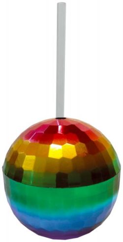 RAINBOW DISCO BALL CUP main