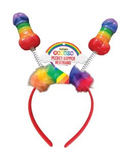 RAINBOW PECKER BOPPER HEADBAND main