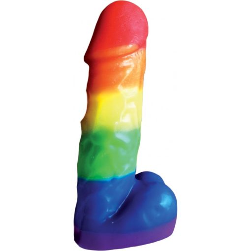 RAINBOW PECKER PARTY CANDLE main