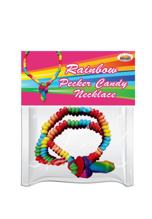 RAINBOW PECKER WHISTLE NECKLACE main