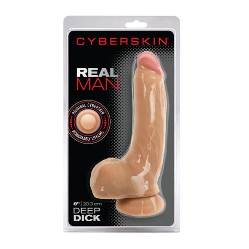 REAL MAN CYBERSKIN DEEP DICK (out mid Sept) main