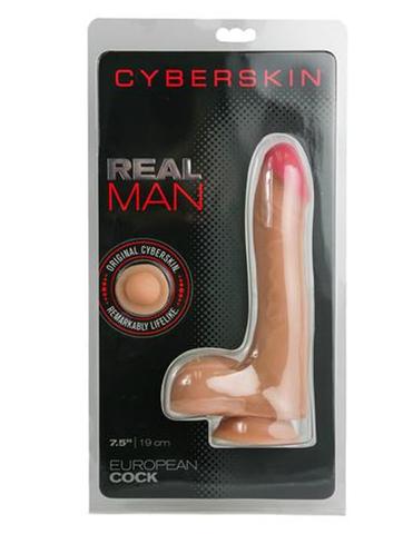 REAL MAN CYBERSKIN EUROPEAN COCK (out mid Sept) back