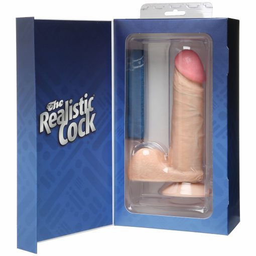 REALISTIC COCK 6IN BX back