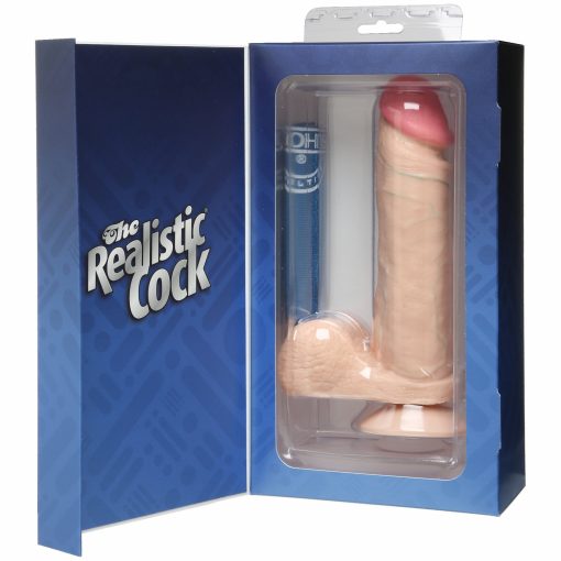 REALISTIC COCK 8 IN back