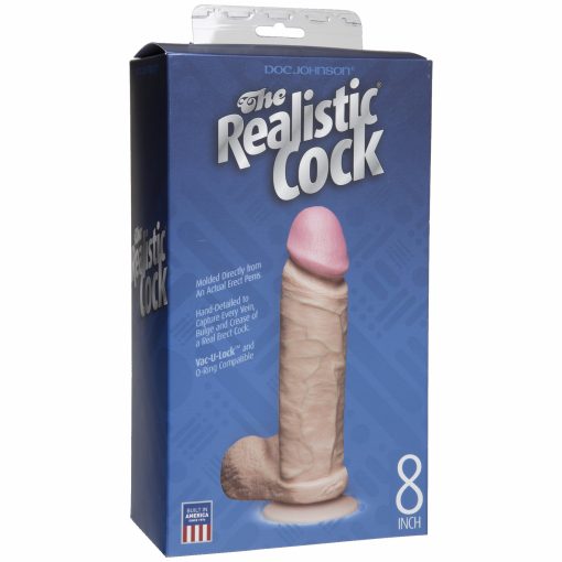 REALISTIC COCK 8 IN details