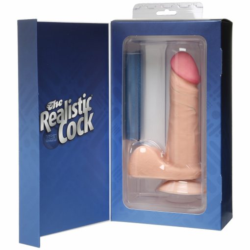 REALISTIC COCK ULTRASKYN FLESH 6IN back